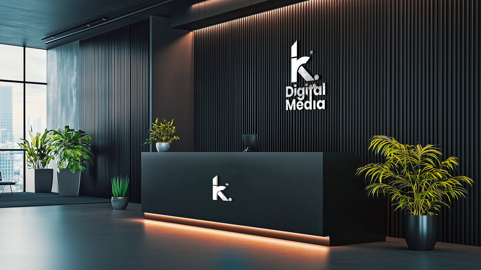 K.R Digital Media brand growth graphic